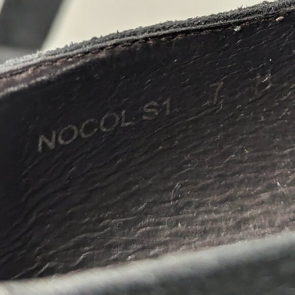 Donald J. Pliner Black Suede Wedges Size 7 - Picture 9 of 9